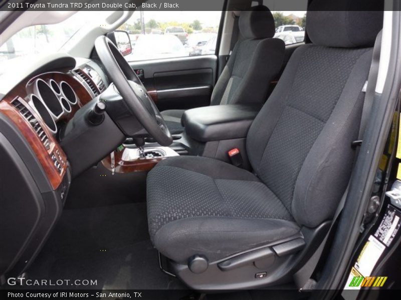 Black / Black 2011 Toyota Tundra TRD Sport Double Cab