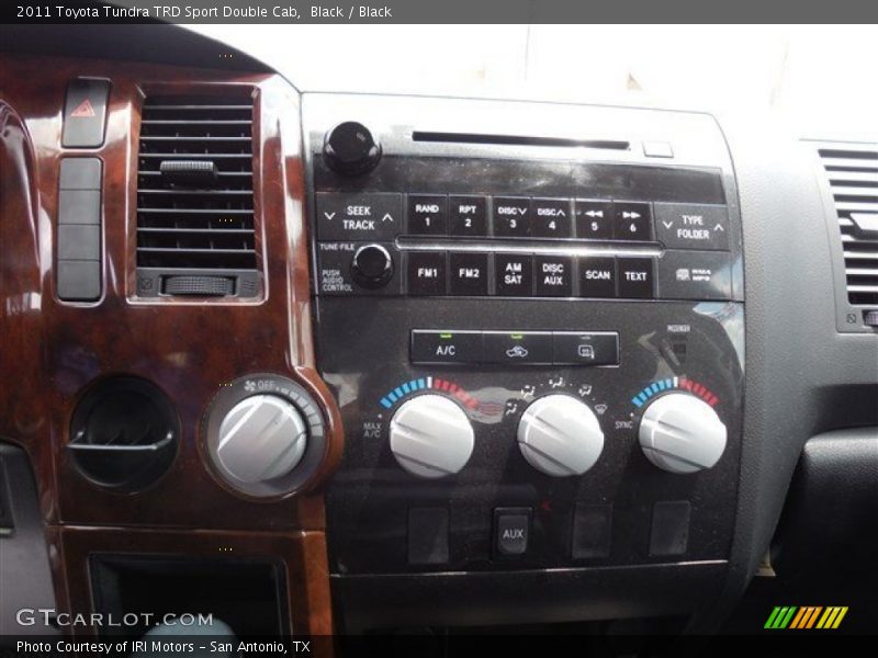 Black / Black 2011 Toyota Tundra TRD Sport Double Cab