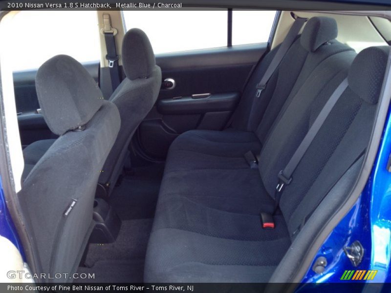 Metallic Blue / Charcoal 2010 Nissan Versa 1.8 S Hatchback