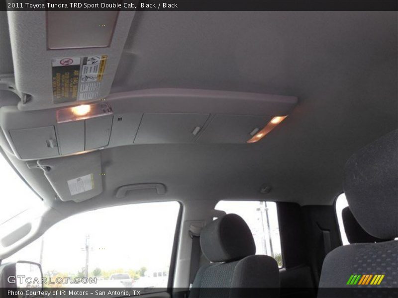 Black / Black 2011 Toyota Tundra TRD Sport Double Cab