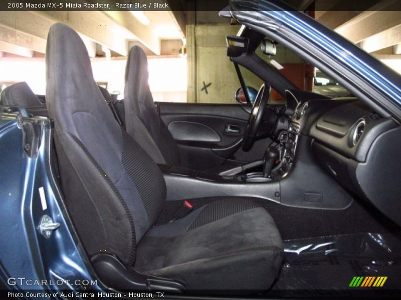 Razor Blue / Black 2005 Mazda MX-5 Miata Roadster