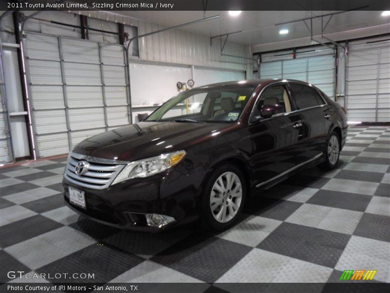 Sizzling Crimson Mica / Ivory 2011 Toyota Avalon Limited