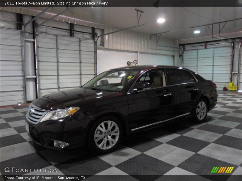 Sizzling Crimson Mica / Ivory 2011 Toyota Avalon Limited
