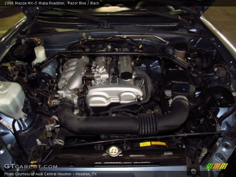Razor Blue / Black 2005 Mazda MX-5 Miata Roadster