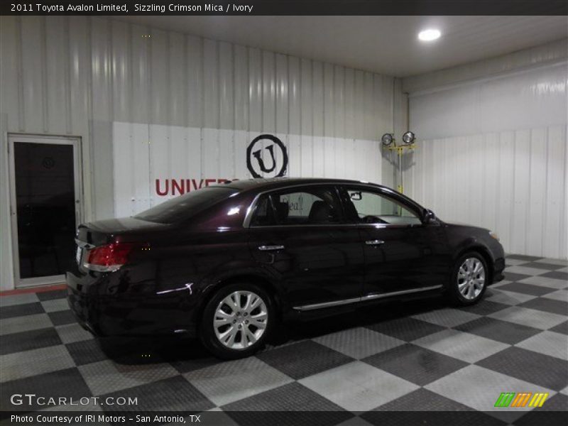 Sizzling Crimson Mica / Ivory 2011 Toyota Avalon Limited