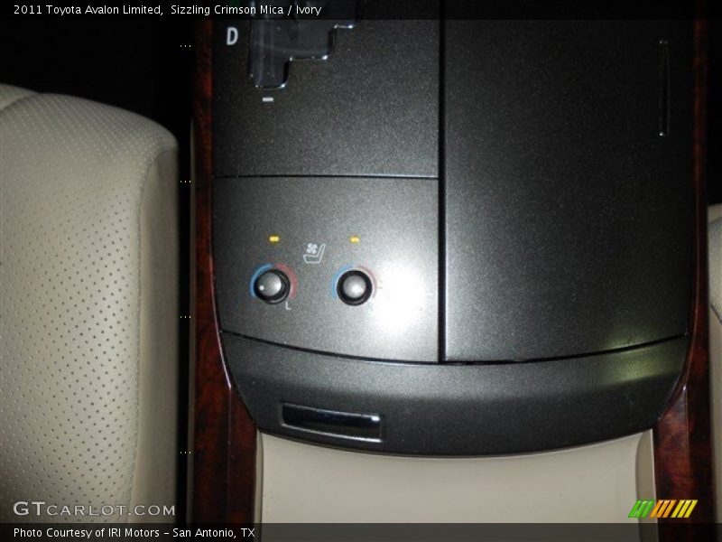 Sizzling Crimson Mica / Ivory 2011 Toyota Avalon Limited