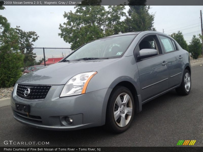 Magnetic Gray / Charcoal 2009 Nissan Sentra 2.0 S