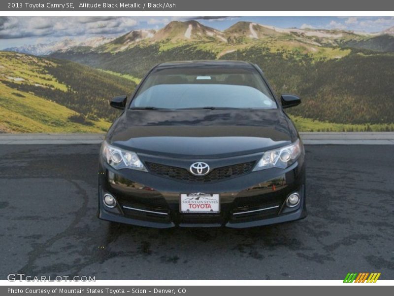 Attitude Black Metallic / Black/Ash 2013 Toyota Camry SE
