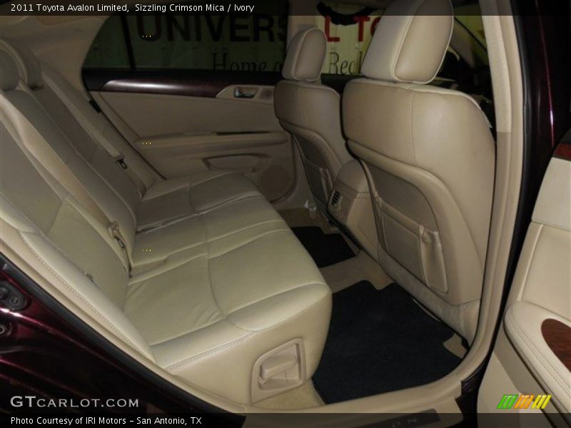 Sizzling Crimson Mica / Ivory 2011 Toyota Avalon Limited