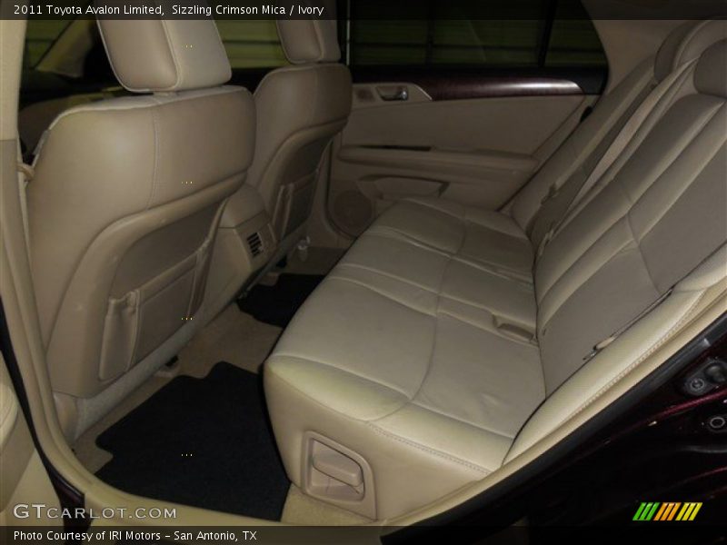 Sizzling Crimson Mica / Ivory 2011 Toyota Avalon Limited
