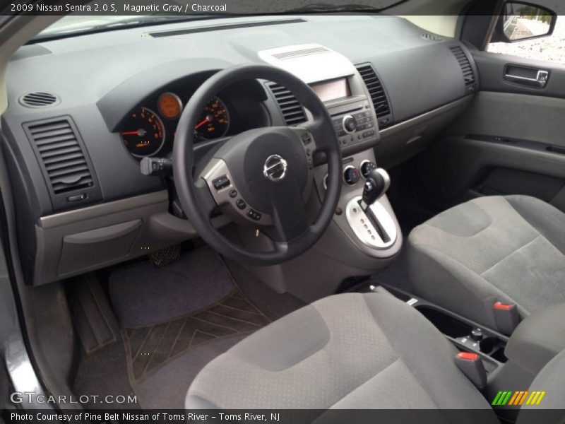 Magnetic Gray / Charcoal 2009 Nissan Sentra 2.0 S