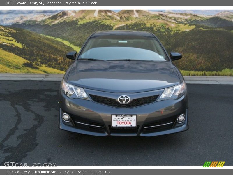 Magnetic Gray Metallic / Black 2013 Toyota Camry SE