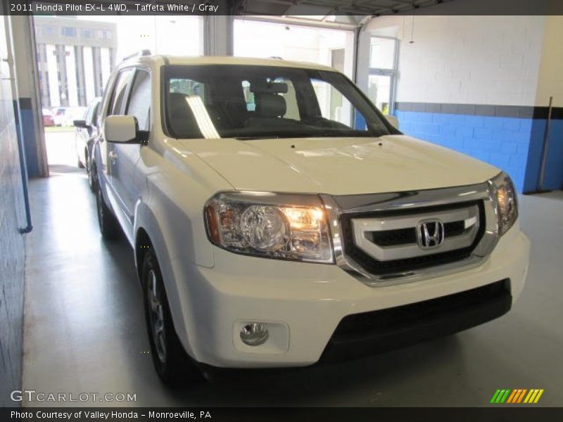 Taffeta White / Gray 2011 Honda Pilot EX-L 4WD