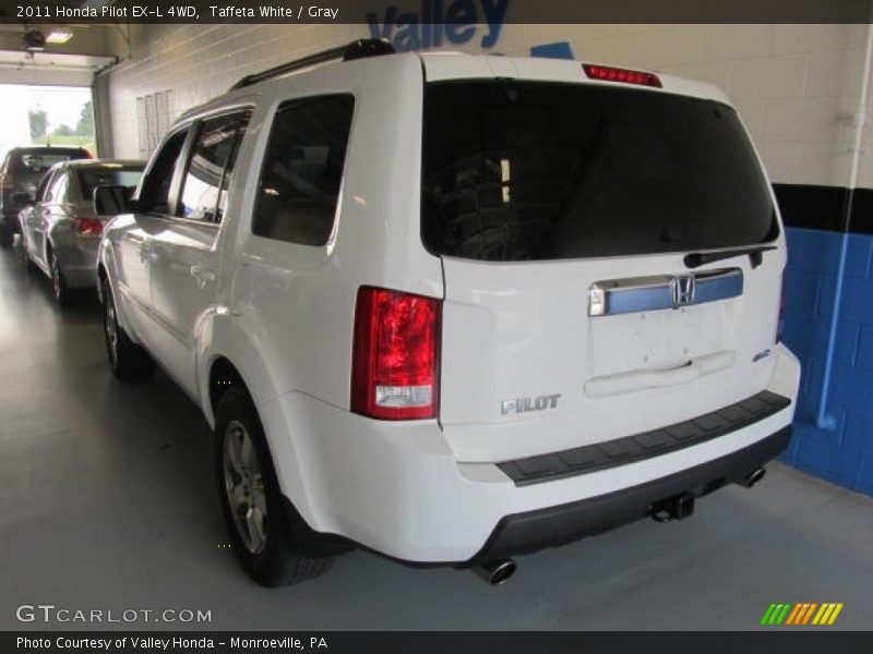 Taffeta White / Gray 2011 Honda Pilot EX-L 4WD