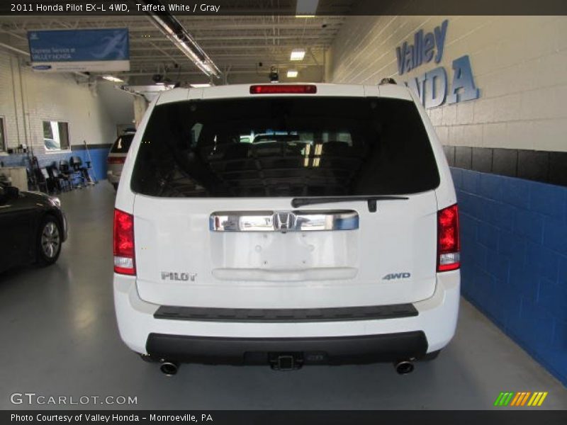 Taffeta White / Gray 2011 Honda Pilot EX-L 4WD