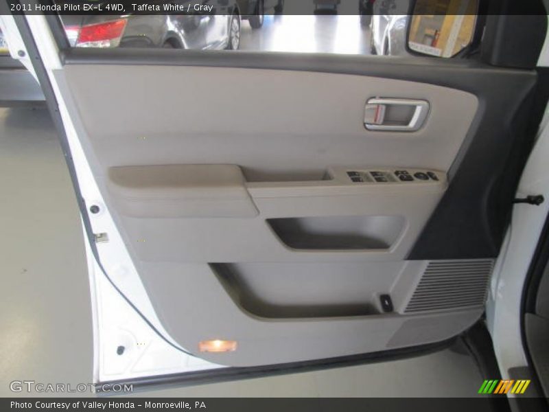 Taffeta White / Gray 2011 Honda Pilot EX-L 4WD