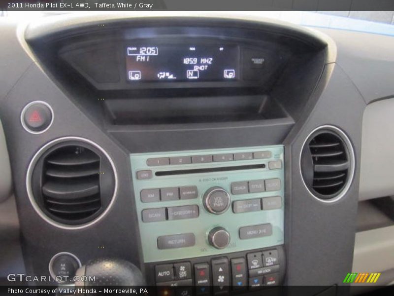 Taffeta White / Gray 2011 Honda Pilot EX-L 4WD