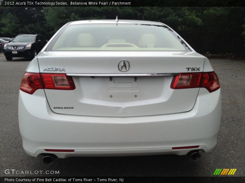 Bellanova White Pearl / Parchment 2012 Acura TSX Technology Sedan