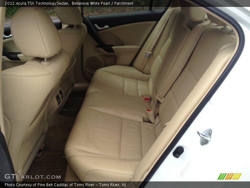 Bellanova White Pearl / Parchment 2012 Acura TSX Technology Sedan