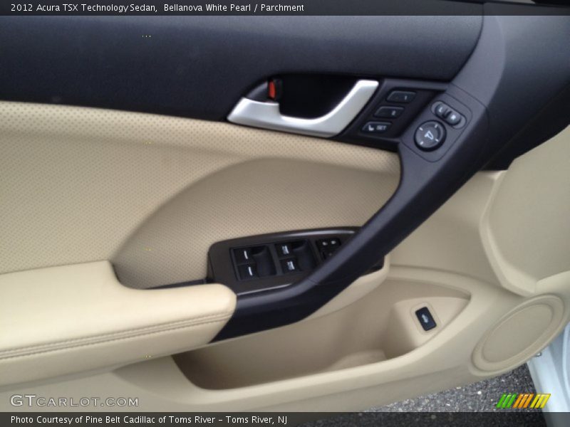 Bellanova White Pearl / Parchment 2012 Acura TSX Technology Sedan