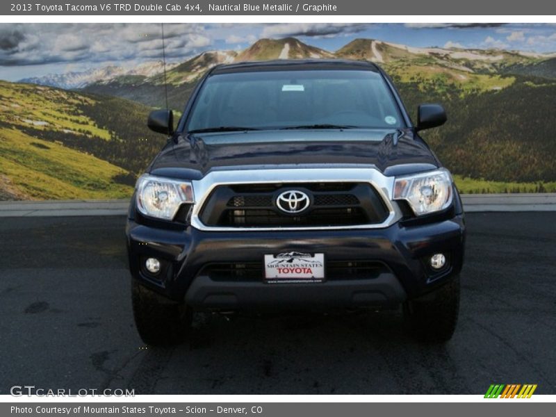 Nautical Blue Metallic / Graphite 2013 Toyota Tacoma V6 TRD Double Cab 4x4