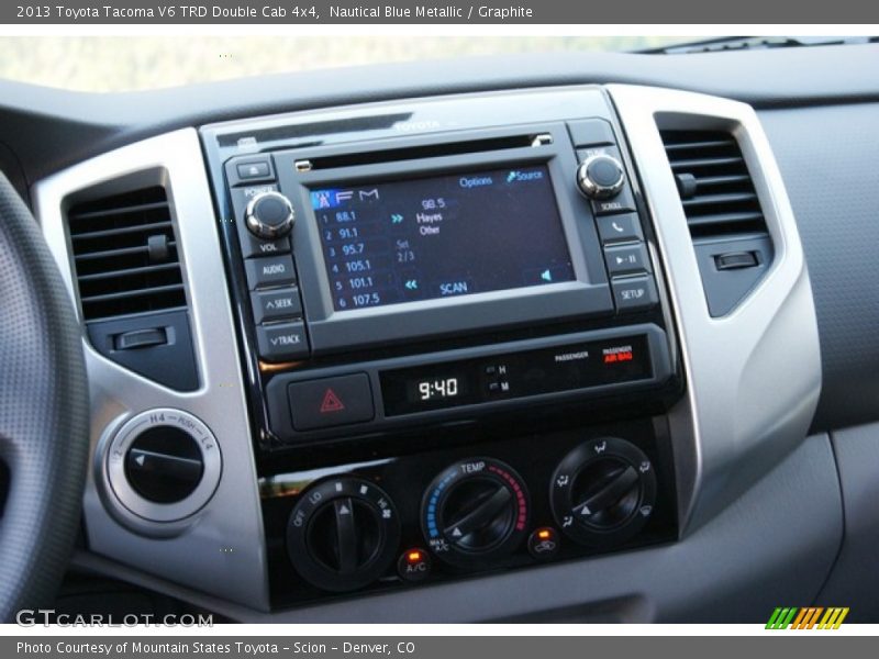 Nautical Blue Metallic / Graphite 2013 Toyota Tacoma V6 TRD Double Cab 4x4
