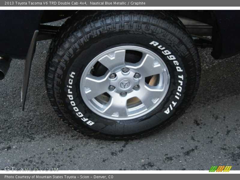 Nautical Blue Metallic / Graphite 2013 Toyota Tacoma V6 TRD Double Cab 4x4