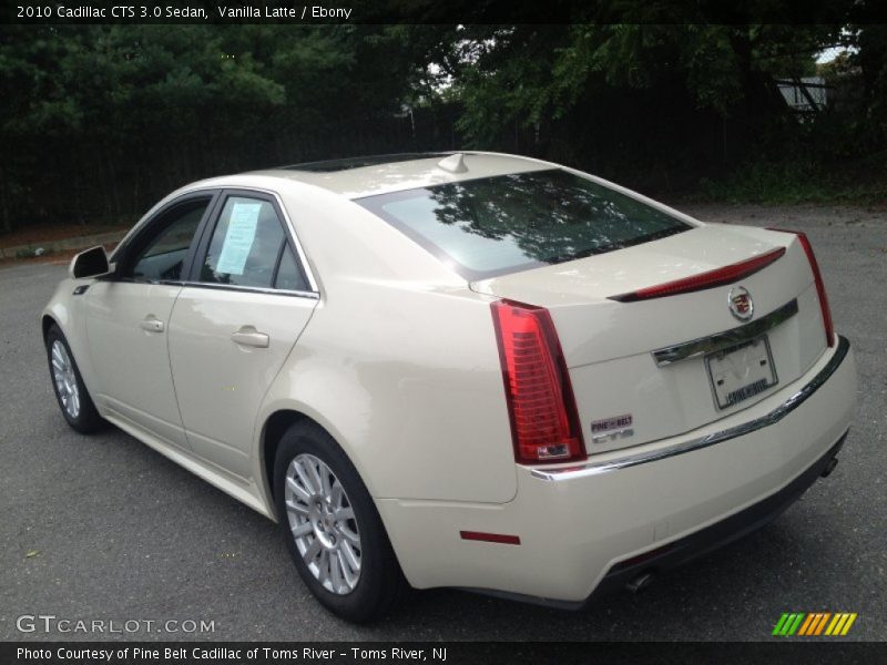 Vanilla Latte / Ebony 2010 Cadillac CTS 3.0 Sedan