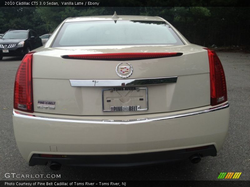 Vanilla Latte / Ebony 2010 Cadillac CTS 3.0 Sedan