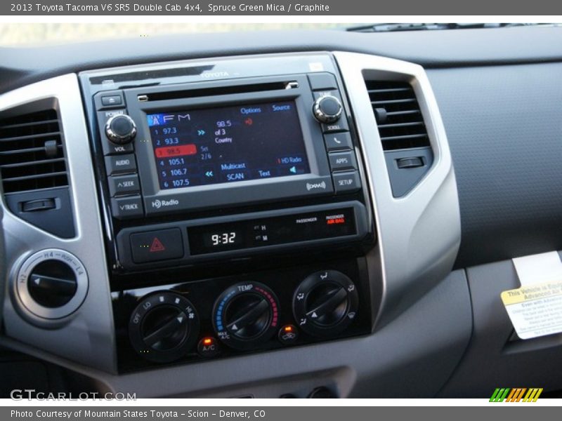Spruce Green Mica / Graphite 2013 Toyota Tacoma V6 SR5 Double Cab 4x4