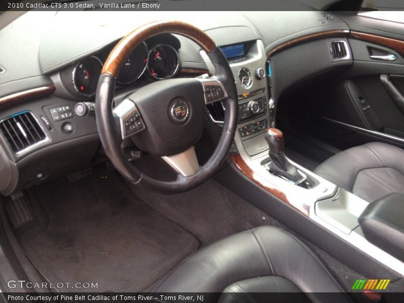 Vanilla Latte / Ebony 2010 Cadillac CTS 3.0 Sedan