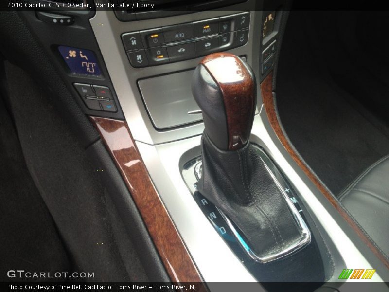 Vanilla Latte / Ebony 2010 Cadillac CTS 3.0 Sedan