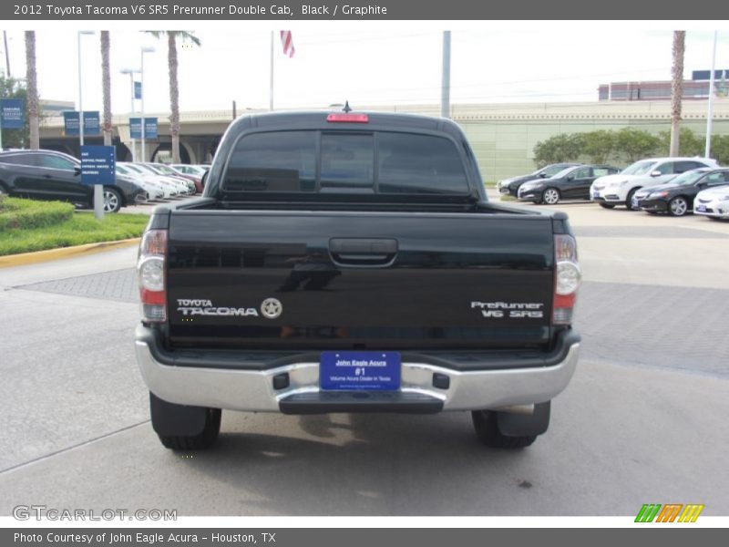 Black / Graphite 2012 Toyota Tacoma V6 SR5 Prerunner Double Cab