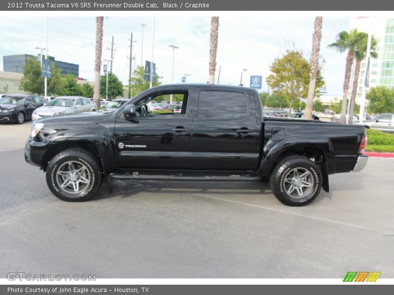 Black / Graphite 2012 Toyota Tacoma V6 SR5 Prerunner Double Cab