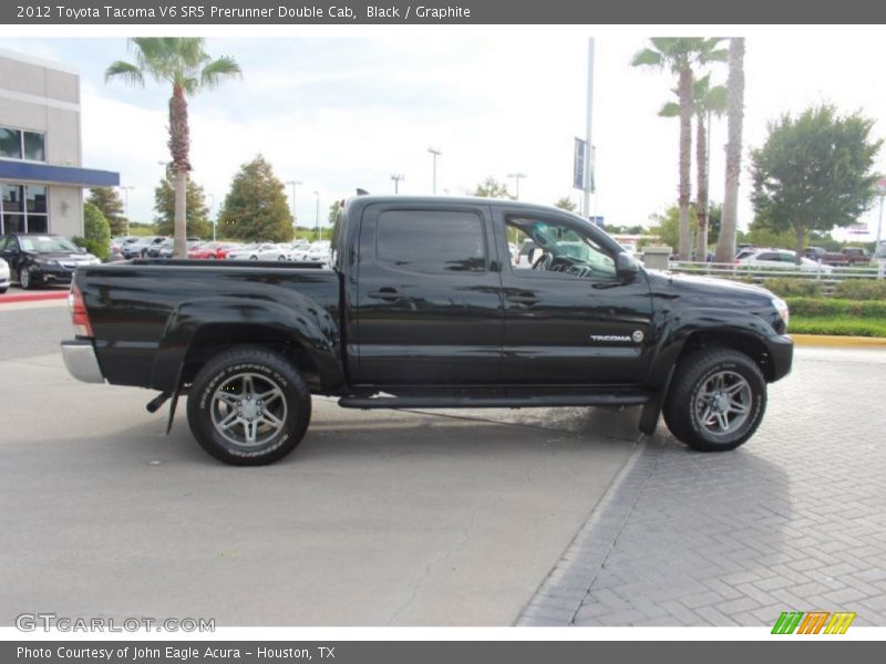 Black / Graphite 2012 Toyota Tacoma V6 SR5 Prerunner Double Cab