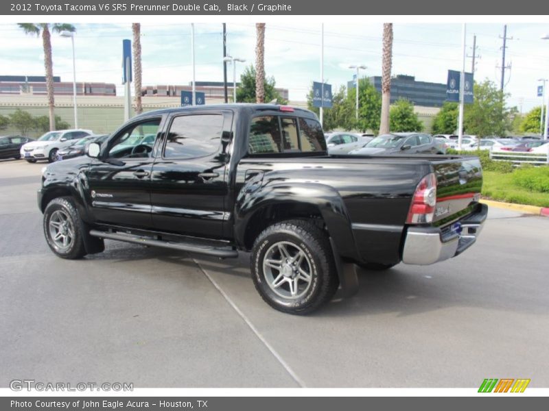 Black / Graphite 2012 Toyota Tacoma V6 SR5 Prerunner Double Cab