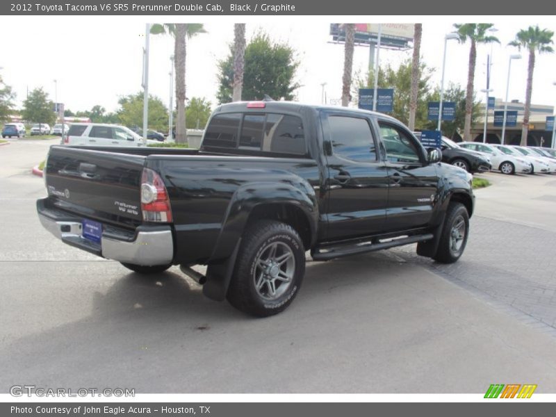 Black / Graphite 2012 Toyota Tacoma V6 SR5 Prerunner Double Cab
