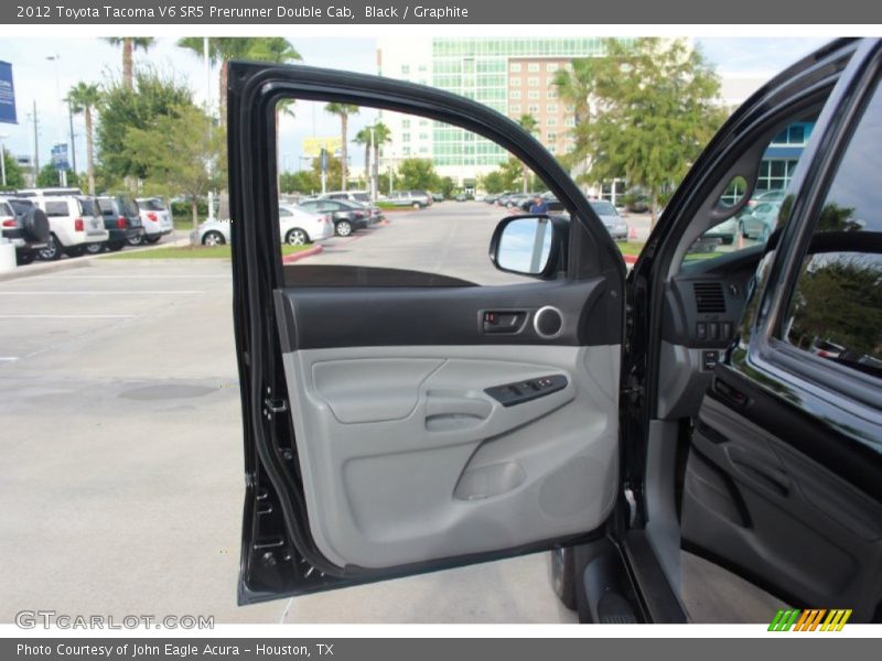 Black / Graphite 2012 Toyota Tacoma V6 SR5 Prerunner Double Cab