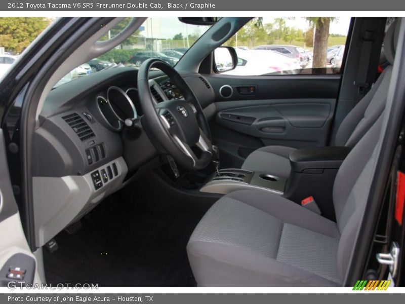 Black / Graphite 2012 Toyota Tacoma V6 SR5 Prerunner Double Cab