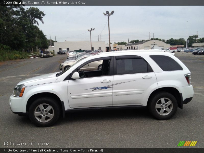 Summit White / Light Gray 2009 Chevrolet Equinox LT