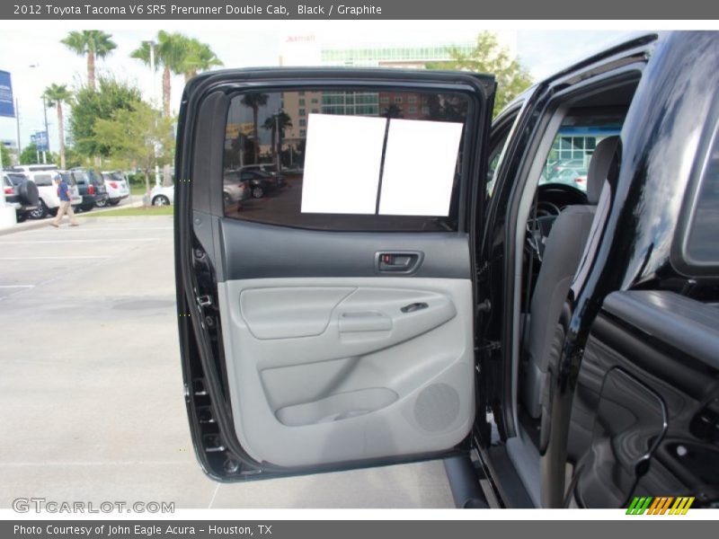 Black / Graphite 2012 Toyota Tacoma V6 SR5 Prerunner Double Cab