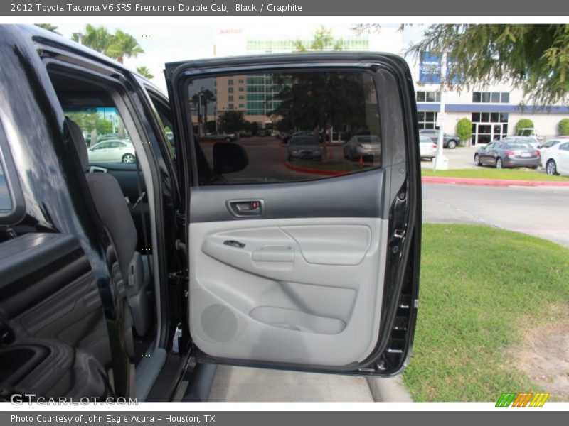 Black / Graphite 2012 Toyota Tacoma V6 SR5 Prerunner Double Cab