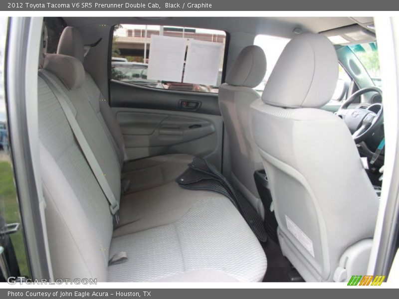 Black / Graphite 2012 Toyota Tacoma V6 SR5 Prerunner Double Cab
