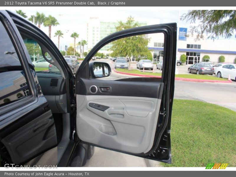 Black / Graphite 2012 Toyota Tacoma V6 SR5 Prerunner Double Cab