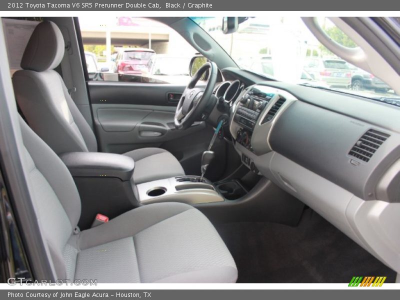 Black / Graphite 2012 Toyota Tacoma V6 SR5 Prerunner Double Cab