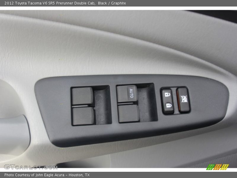 Black / Graphite 2012 Toyota Tacoma V6 SR5 Prerunner Double Cab