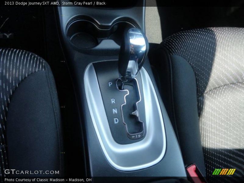 Storm Gray Pearl / Black 2013 Dodge Journey SXT AWD