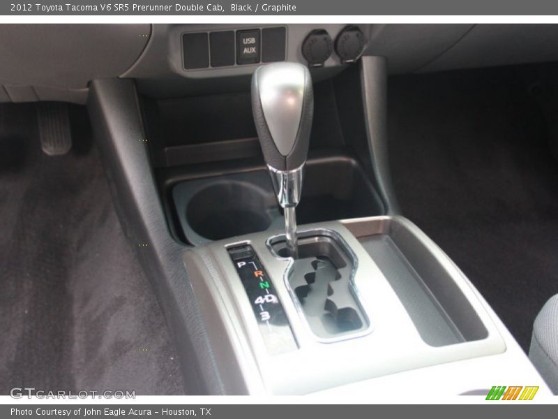 Black / Graphite 2012 Toyota Tacoma V6 SR5 Prerunner Double Cab
