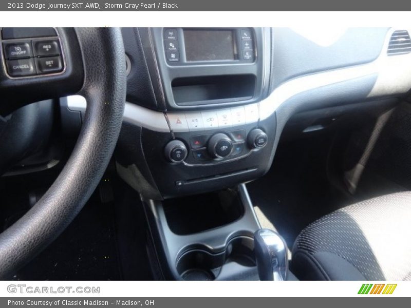 Storm Gray Pearl / Black 2013 Dodge Journey SXT AWD