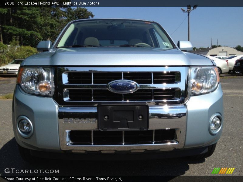 Light Ice Blue / Stone 2008 Ford Escape Hybrid 4WD